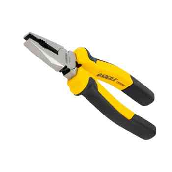 Плоскогубцы 180мм черно-желтые ручки с кусачками провода Мукачево