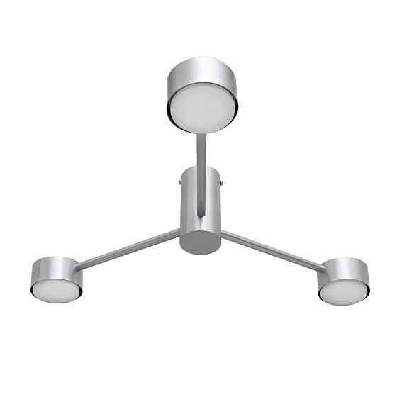 Люстра потолочная MSK Electric Copter на три круглых плафона под лампы GX53 NL 8041-3 AL Одесса