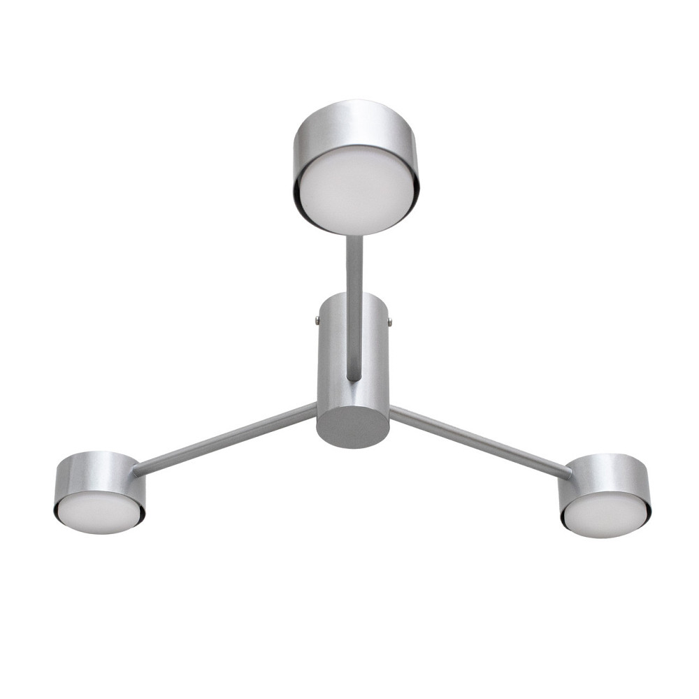 Люстра потолочная MSK Electric Copter на три круглых плафона под лампы GX53 NL 8041-3 AL Одесса - изображение 3