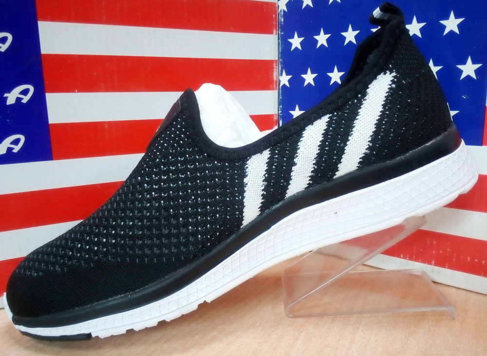 Женские Adidas Summer Liteчерные с белым Киев - изображение 8