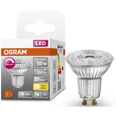 Лампочка Osram LED PAR16 DIM 50 36 4,5W/927 230V GU10 (4058075797888) Вінниця