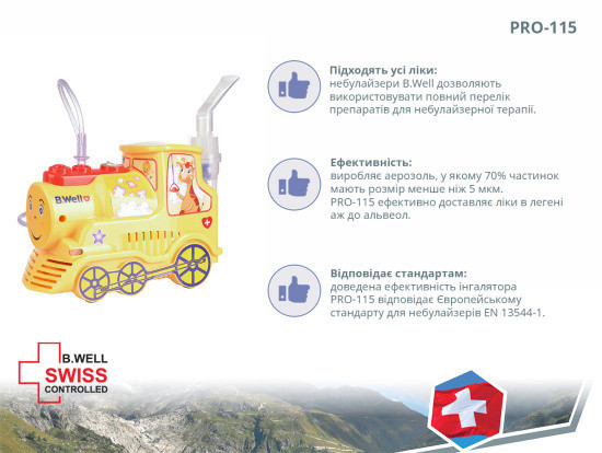 Компрессорный небулайзер PRO-115 Днепр - изображение 10