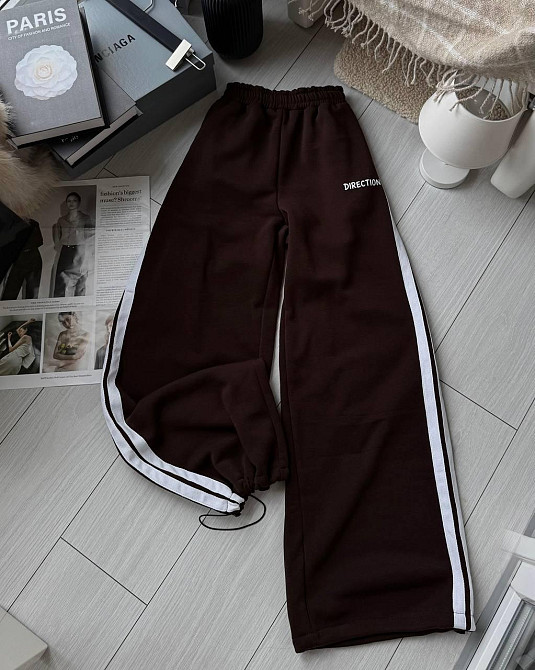 Женские стильные сезонные брюки из трехнитки на флисе. Одесса - изображение 6