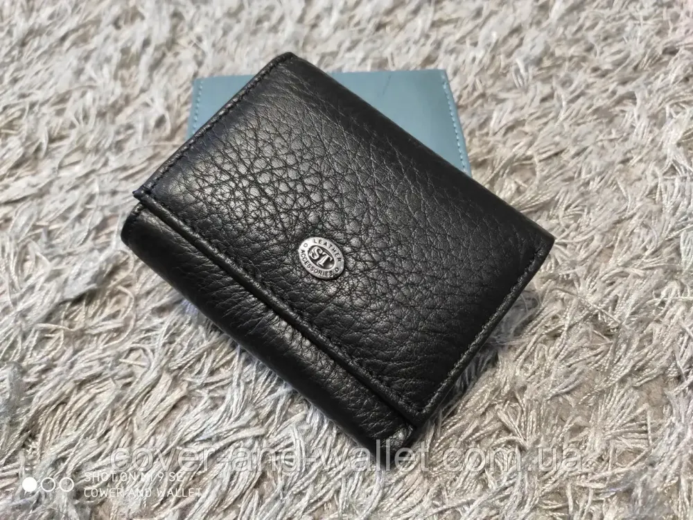 Оригінальний маленький жіночий шкіряний гаманець ST Leather Київ - фото 2