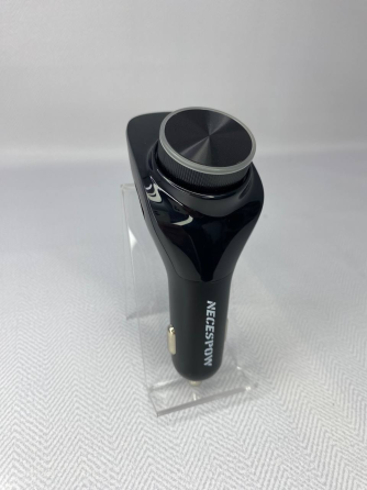 FM-передавач NECESPOW Bluetooth 5.0: адаптер для авто з QC3.0, AUX 3.5мм, MP3, USB, Hands-Free для безпечних дзвінків (Б/В) Київ