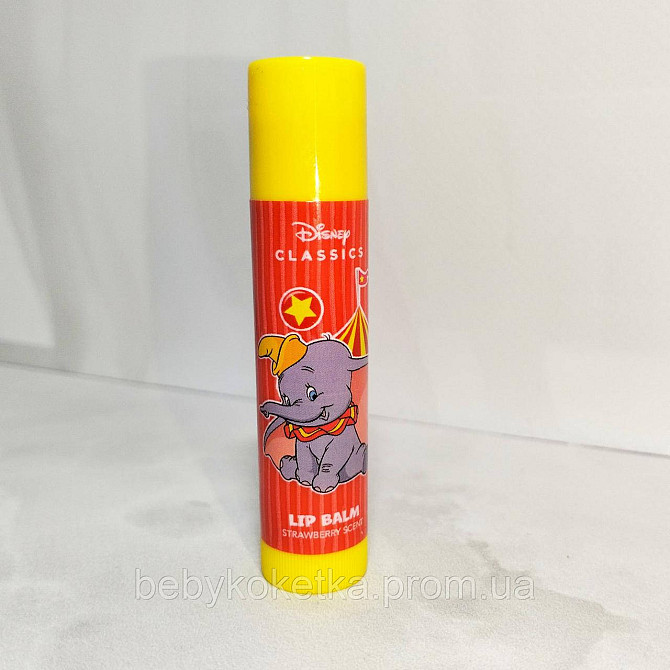 Дитячий бальзам для губ з ароматом Полуниці Disney Lip Balm Set Львів - фото 1