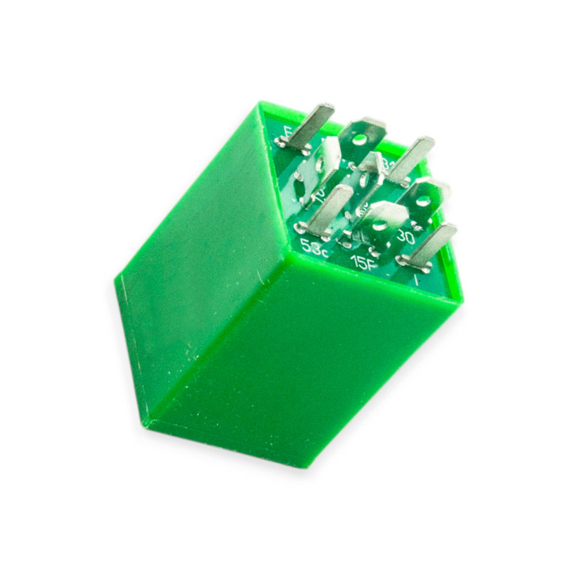 Реле паузы дворников Lanos зеленое 9 контактов FSO Мукачево - изображение 1