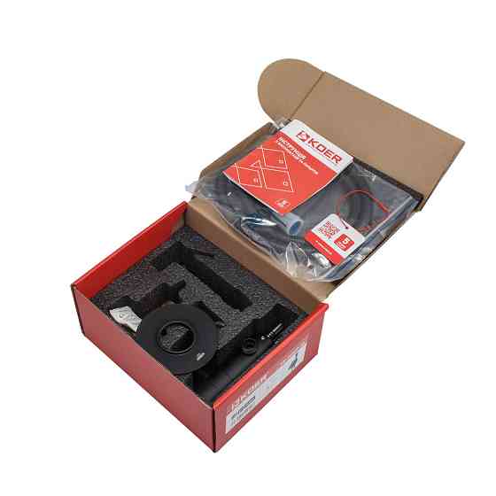 Смеситель для гигиенического душа Koer KB-24029-05 встроенный термостатический, цвет черный (KR5494) Киев