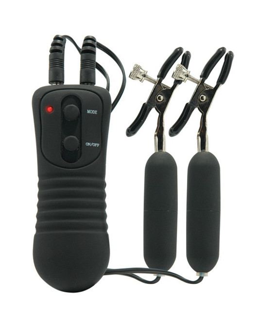 Зажимы для сосков - FFS Vibrating Nipple Clamps Sex Aura Киев - изображение 2