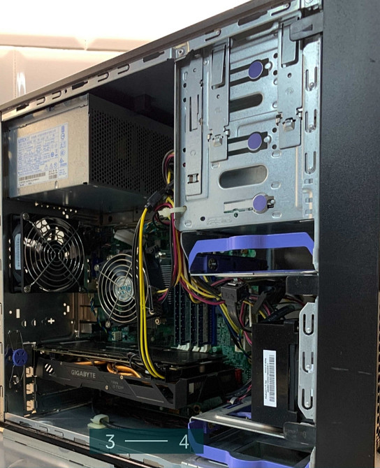 Компьютер Игровой : Xeon 1230 V2 , RAM16GB, 1TB SSD RX 570 , 8Gb. Киев - изображение 2