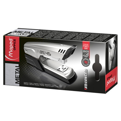 Степлер Maped ADVANCED METAL, металлический, 25л., (скобы 24/6, 26/6), сер (MP.354510) Винница - изображение 10
