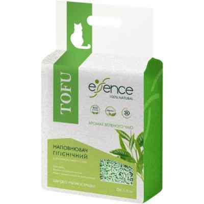 Наповнювач для туалету Essence Tofu з ароматом зеленого чаю 2 мм 6 л (4820261920017) Вінниця