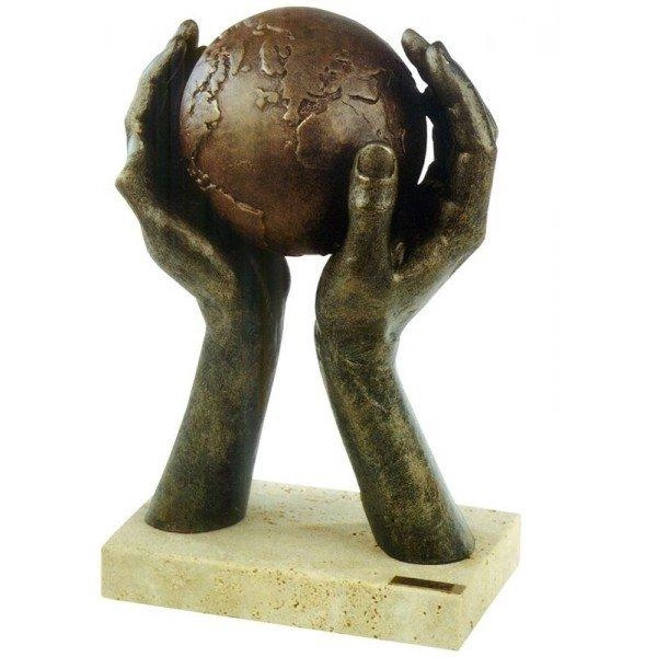 Статуэтка ANGLADA Мир в твоих руках, бронза Ровно - изображение 1