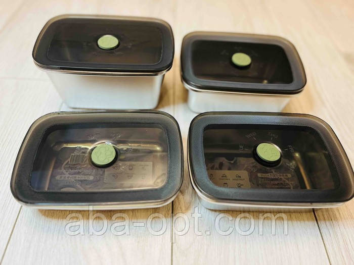 Набор гастроемкостей с крышкой Нео V 0.5/0.65/0.75/1 л (шт).Aba-Opt Одесса - изображение 1