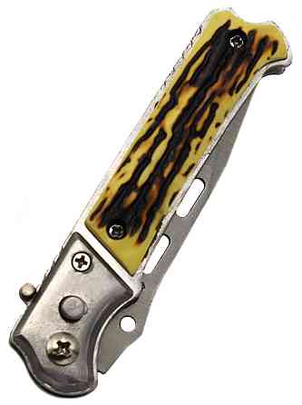 Ніж викидний, кістка 045-2, 7.5 см Дніпро