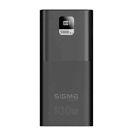Універсальна мобільна батарея Sigma mobile XPower SI50A6QLX 50000mAh Black (4827798741313) Чорний Харьков