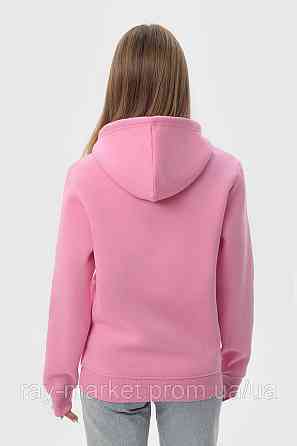 Худі жіноче базове утеплене RAY BASIC рожеве (U0401W-Pink) XXL Київ