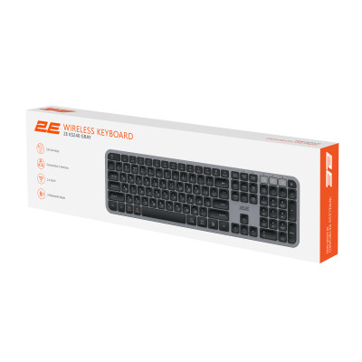 Клавиатура 2E KS240 Wireless USB/Bluetooth UA Grey (2E-KS240WG_UA) Винница - изображение 5