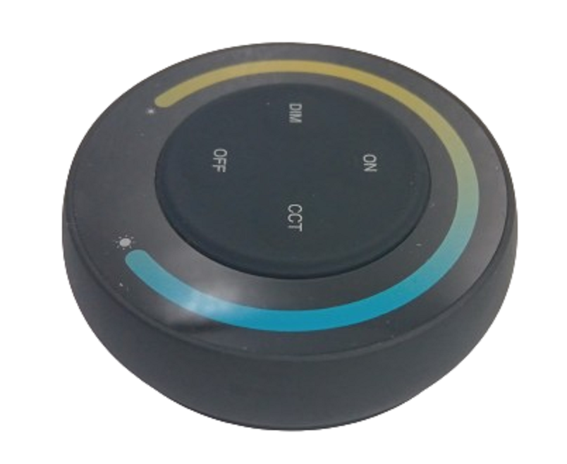 Miboxer Пульт керування круглий настінний Мілайт чорний з магнітним тримачем Київ - фото 1