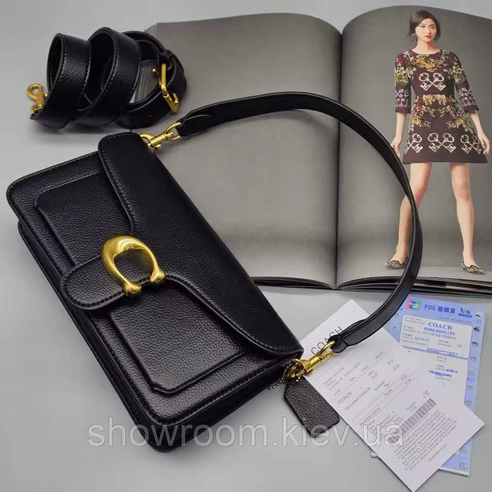 Брендова женская сумка на плечо Coach Tabby (1379-3) Киев - изображение 3