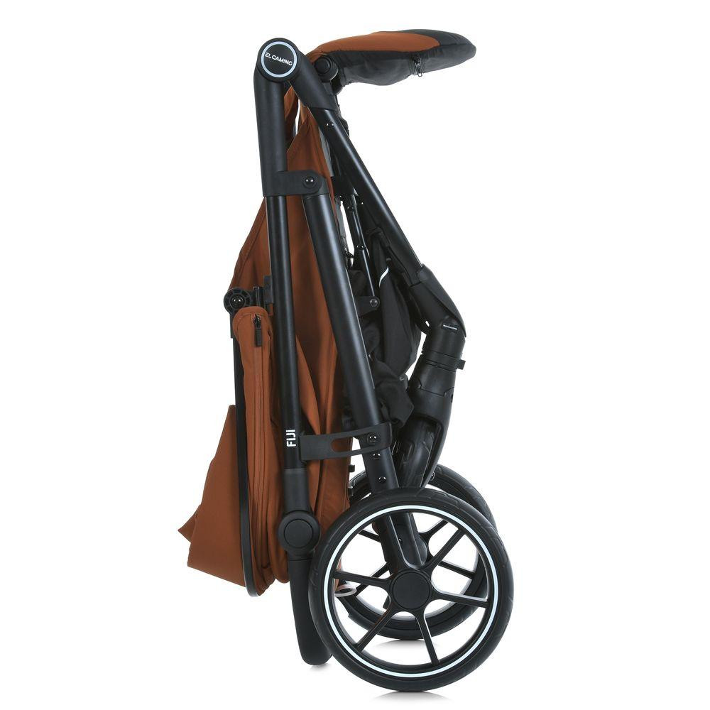 Коляска дитяча FIJI Ginger Orange прогулянкова з москітною сіткою та чохлом на Помаранчева (ME 1113-2) Чернигов - изображение 5