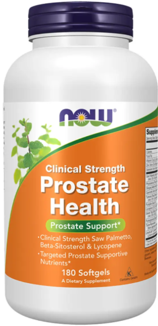 Здоровье простаты Now Foods Prostate Health Clinical Strength 180 гэл капс Киев - изображение 1