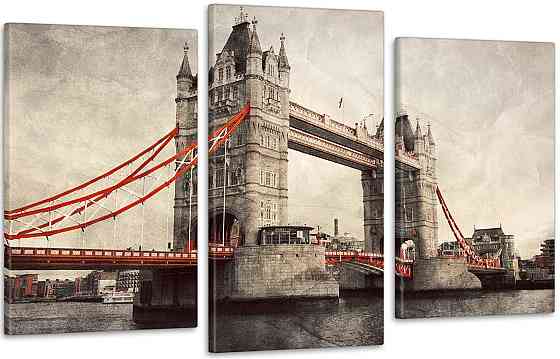 Модульна картина Лондон Mост Art-99_3 70x130 см Київ