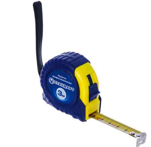 Рулетка вимірювальна 3 м*16 мм СТАНДАРТ SMT-0316 Чернігів
