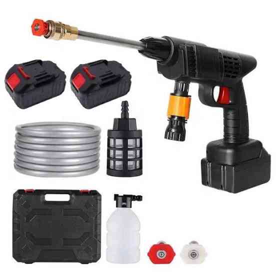 Акумуляторна Мийка з 2-ма АКБ Портативна Ручна Високого Тиску Універсальна AR-62 Київ