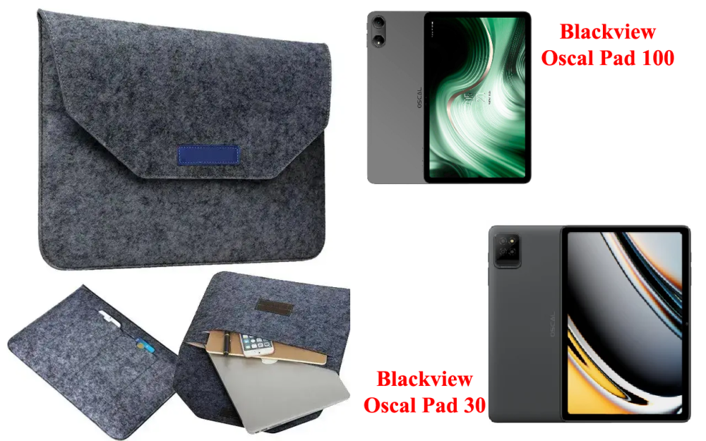 Сумка Wool из войлока для планшета Blackview Oscal Pad 90 Киев - изображение 1