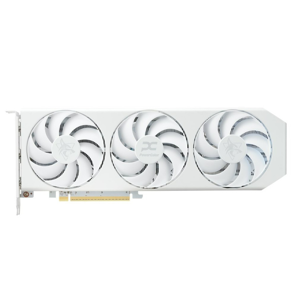 Відеокарта AMD Radeon RX 9060 XT 16 GB GDDR6 Hellhound Spectral White PowerColor (RX9060XT 16G-L/OC/WHITE) ( white ) Харків - фото 8