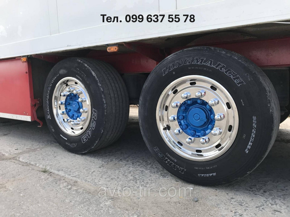 Колпак колеса 22.5 ET120 (тягач/прицеп) - под диск бобма Ковпаки 22.5 Ковпаки на прицеп 22.5 Луцк - изображение 3