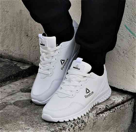 Кроссовки Reebok Белые Рибок Кожа Женские (размеры: 36,37,38,39) Днепр