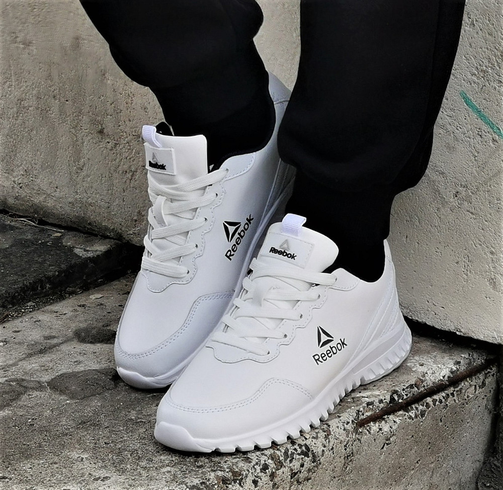 Кросівки Reebok Білі Рибок Шкіра Жіночі (розміри: 36,37,38,39) Дніпро - фото 2