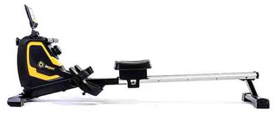 Гребний тренажер Besport BS-6032R SWIMMER магнітний чорно-жовтий Київ