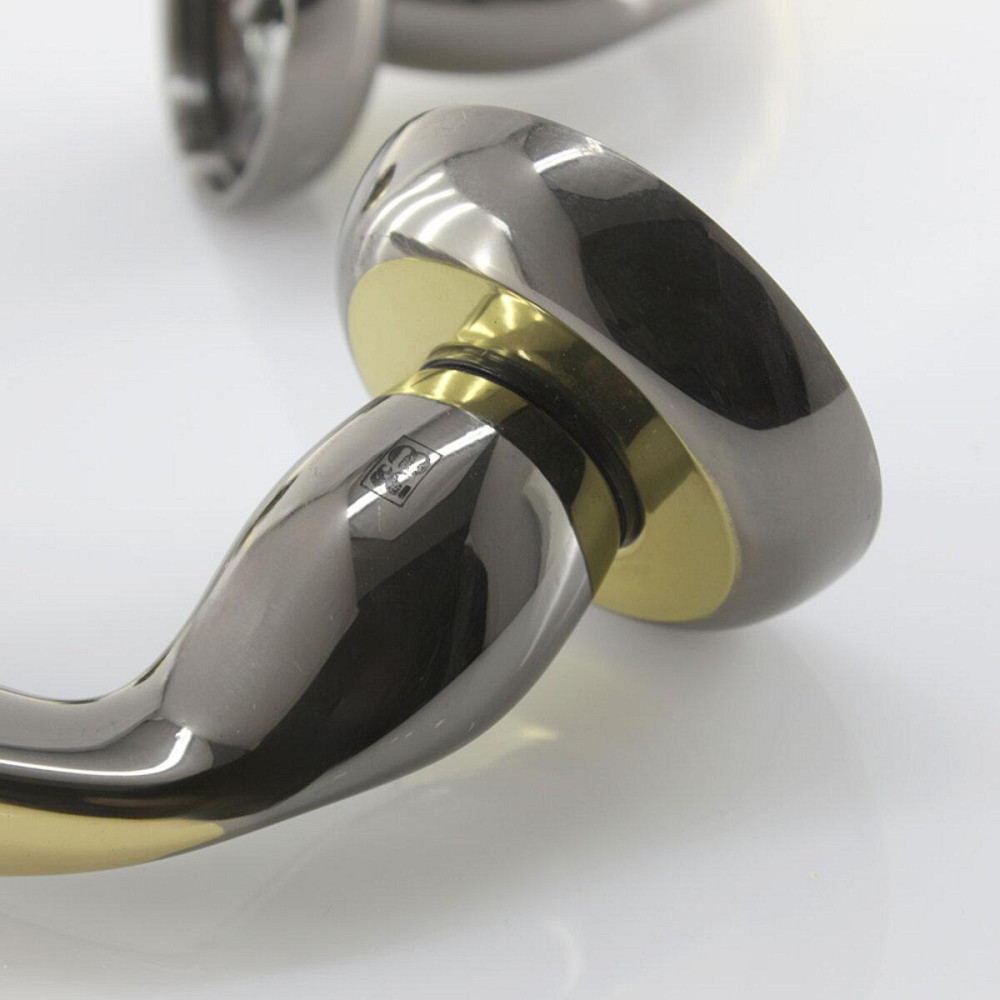 Ручка Mandelli 3091 Tucano зол / чер.никель R вж Киев - изображение 4