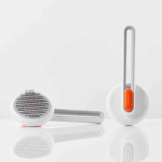 Щітка для грумінгу для тварин PetKit Pet Grooming Brush PGB2 (Біла) Миколаїв