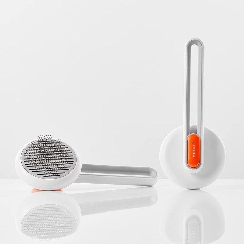 Щітка для грумінгу для тварин PetKit Pet Grooming Brush PGB2 (Біла) Миколаїв - фото 4