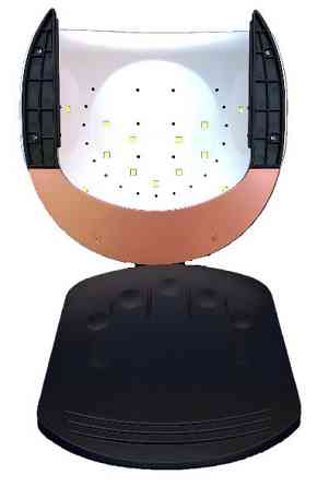 Гібридна світлодіодна UV/LED-лампа Sun RAINBOW 9 48 вт (Сан ван) з пам'яттю та зупинкою таймерів.Біла Київ