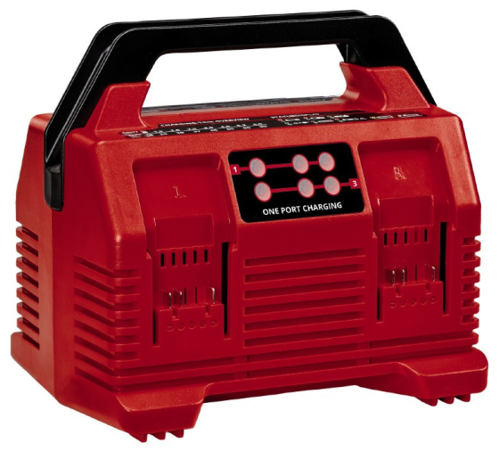 Потужний зарядний пристрій для 4-х акумуляторів Einhell 2x2 Power X-Quattrocharger 4А Київ