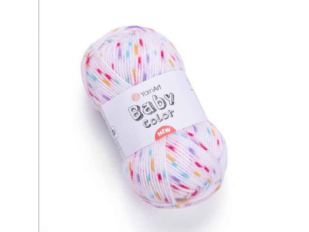 Пряжа Baby Color рожевий 100% акрил 150м 50г 5шт/уп 204 ТМ YarnArt Київ - фото 1