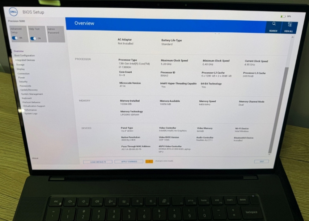 Професійний Ноутбук Dell Precision 5680 Киев - изображение 1