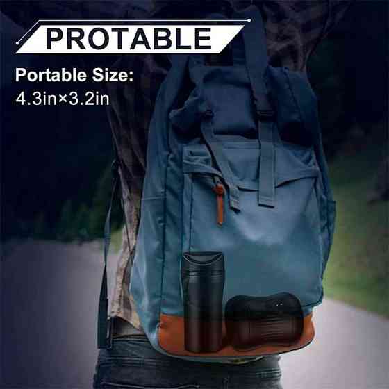 Двусторонний автоматический мастурбатор Jaffen 10 режимов вибрации - Черный Винница