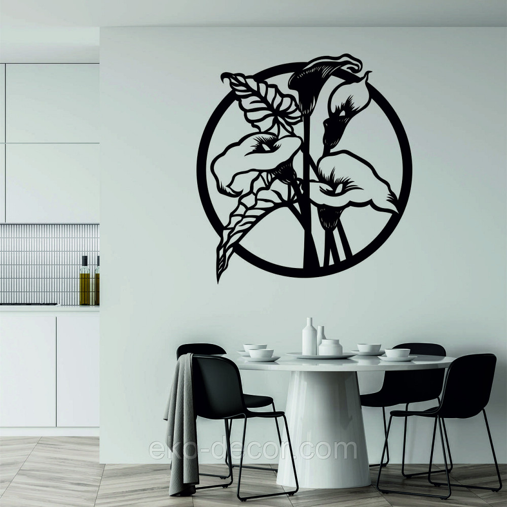 Декоративное настенное Панно «Лилии» Декор на стену Киев - изображение 5