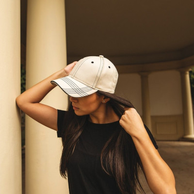 Кепка coFEE Trendy кремовий/чорний (4051-22 CO) Винница - изображение 6