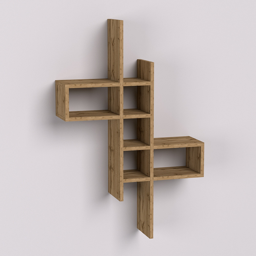 Полка навесная П-2, Дуб Аппалачи, 630/180/960 Львов - изображение 1