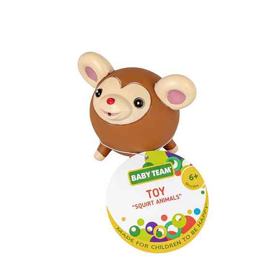 Дитяча іграшка для купання "Бризкаючі тваринки Мавпеня" 8750_коричнева мавпочка Вінниця