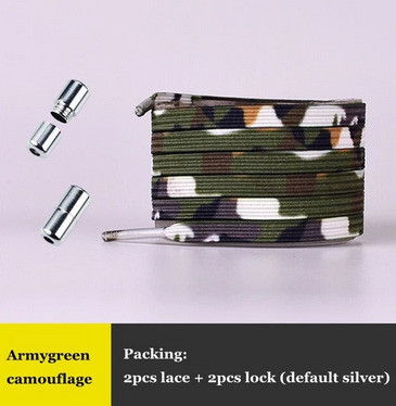 Шнурки для обуви без завязок хаки Киев - изображение 1