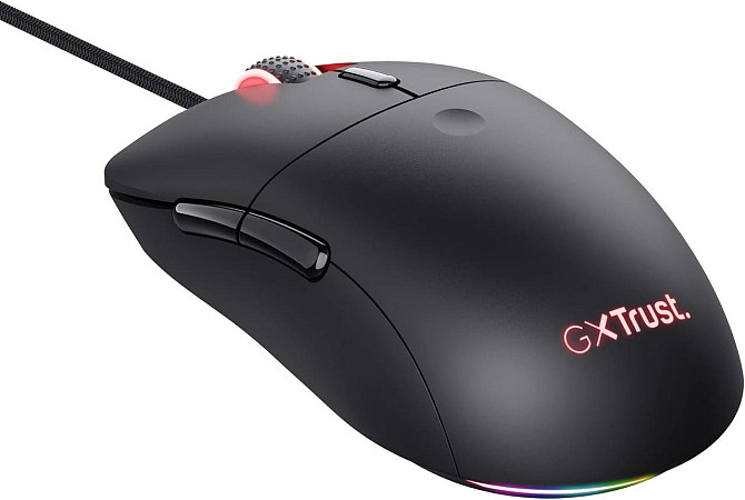 Комп'ютерна ігрова миша Trust GXT 981 Redex, 10000 DPI, 6 кнопок, RGB підсвітка, оптична, провідна,  Київ - фото 3