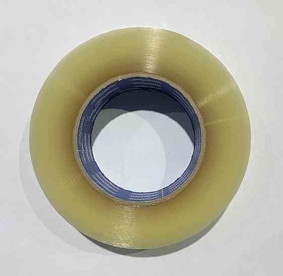 Клейкая лента упаковочная прозрачная MUSTANG 45мм х 250м Ровно